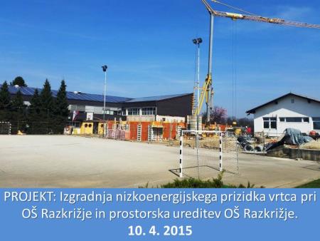 Trije veliki projekti so v polnem teku 176